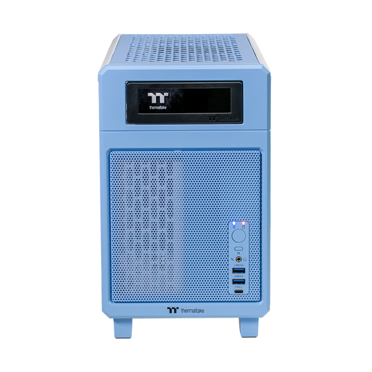 Thermaltake Nomad PRO Gaming Desktop PC ( Intel 14600KF / RTX 5070 / 32GB RAM) - Hydrangea Blue Edition
