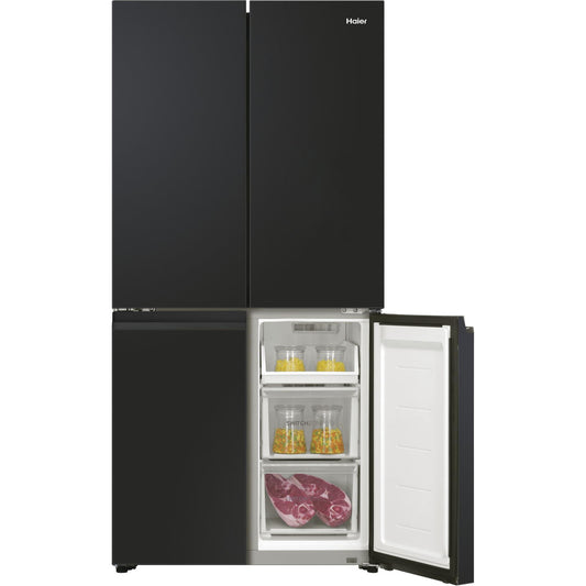 Haier HRF530YC 463L Quad Door Fridge (Black)