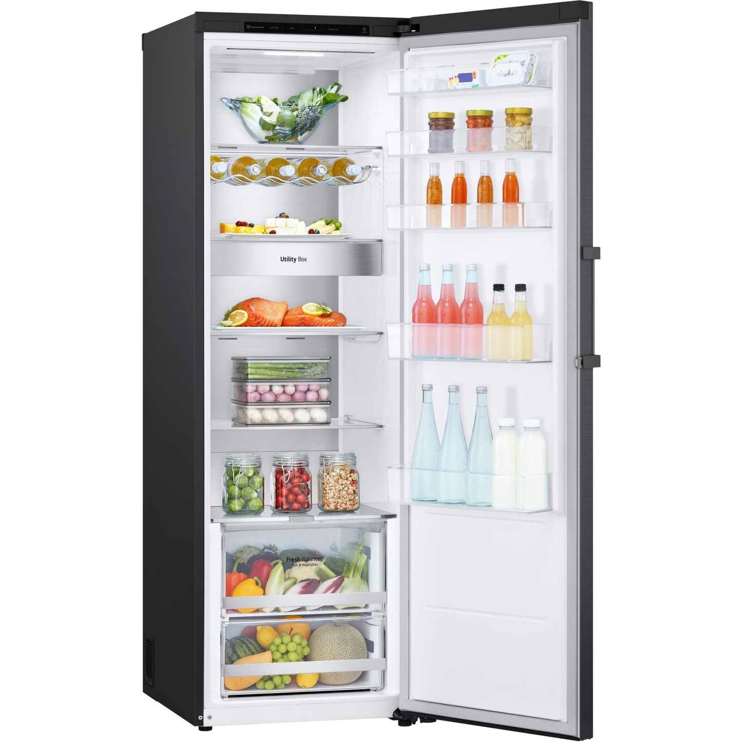 LG GP-R386MBL 386L Single Door Fridge (Matte Black)