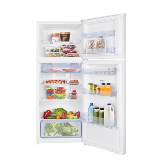 TCL P454TMW 415L Top Mount Fridge (White)