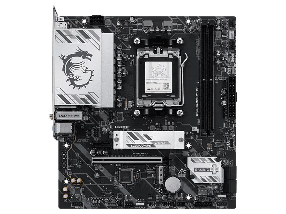 MSI B850M GAMING WIFI6E AM5 mATX Motherboard