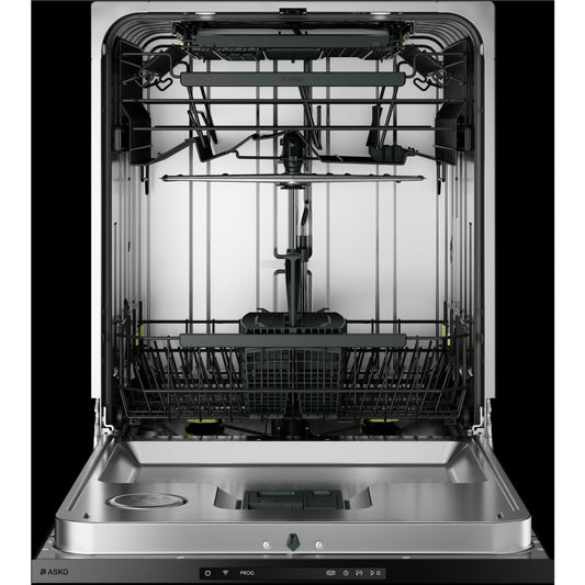 ASKO DBI565IK.BS.AU 16-Place Setting Built-In Logic Dishwasher (Black Steel)