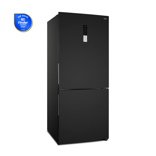 CHiQ CBM393NB3 396L Bottom Mount Fridge (Black)