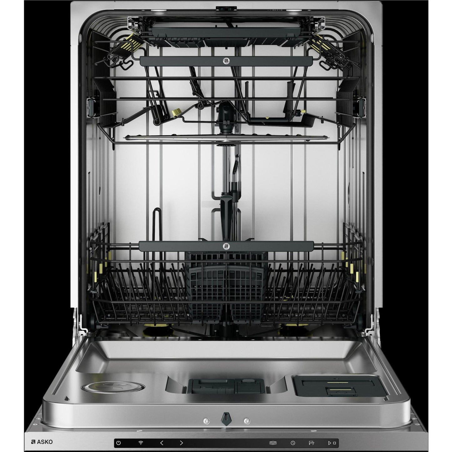 ASKO DBI766IQ.S.AU 16-Place Setting Built-In Style Dishwasher XXL (Stainless Steel)