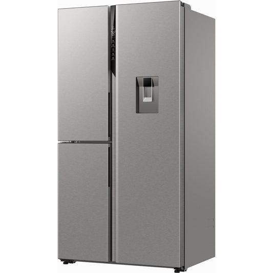 Haier HRF575XHS 574L S+ Three-Door Side-By-Side Fridge (Satina)