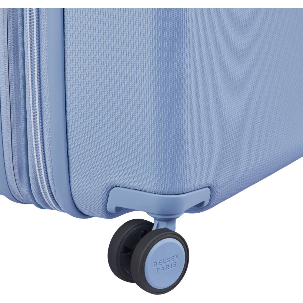 Delsey Chatelet Air 2.0 Checked-In Luggage Suitcase W/ TSA Lock Light Blue 66 cm