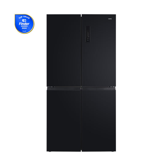 CHiQ CCD503NB 503L Quad Door Fridge (Black)