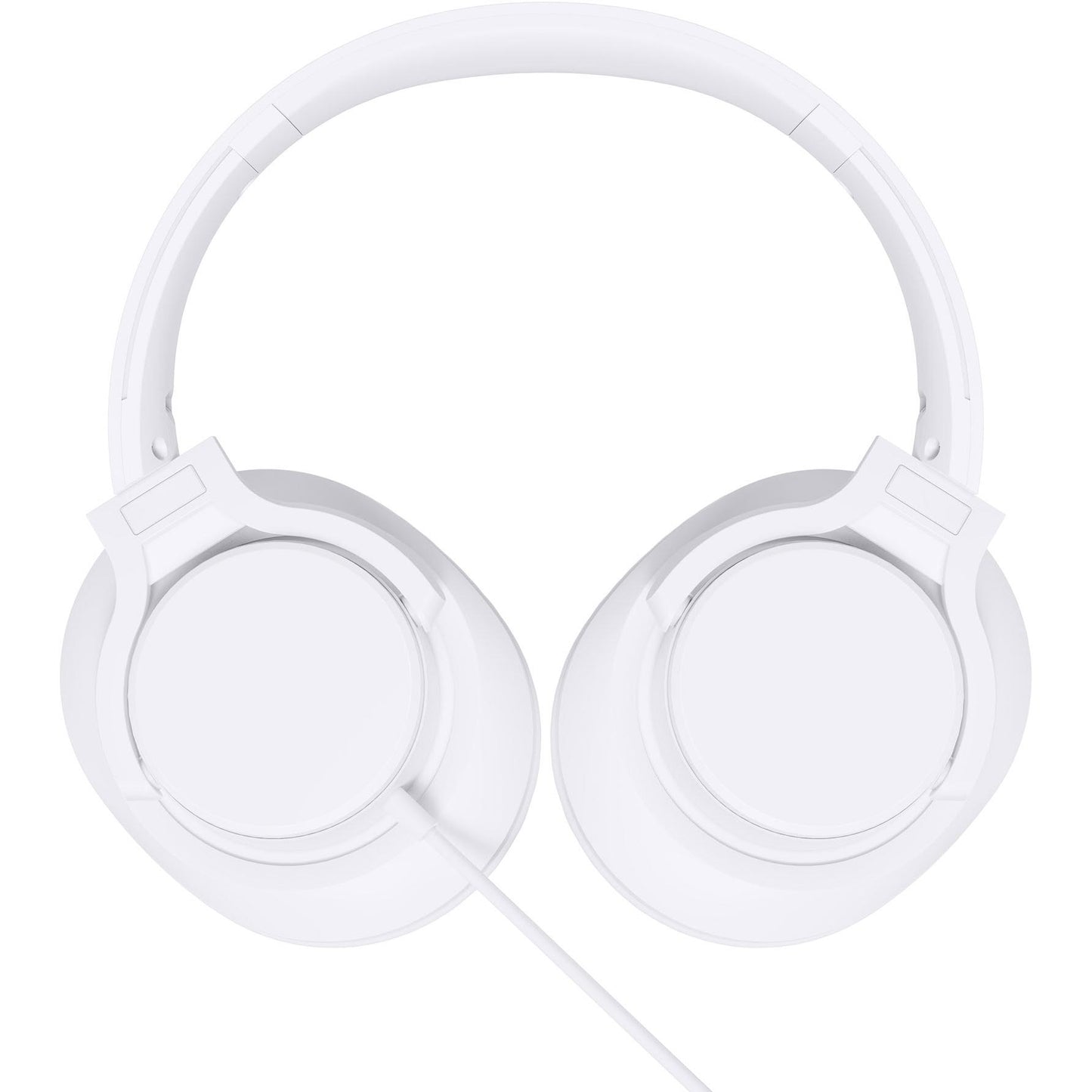 XCD XCD23008 Wired Foldable Over-Ear Headphones (White)