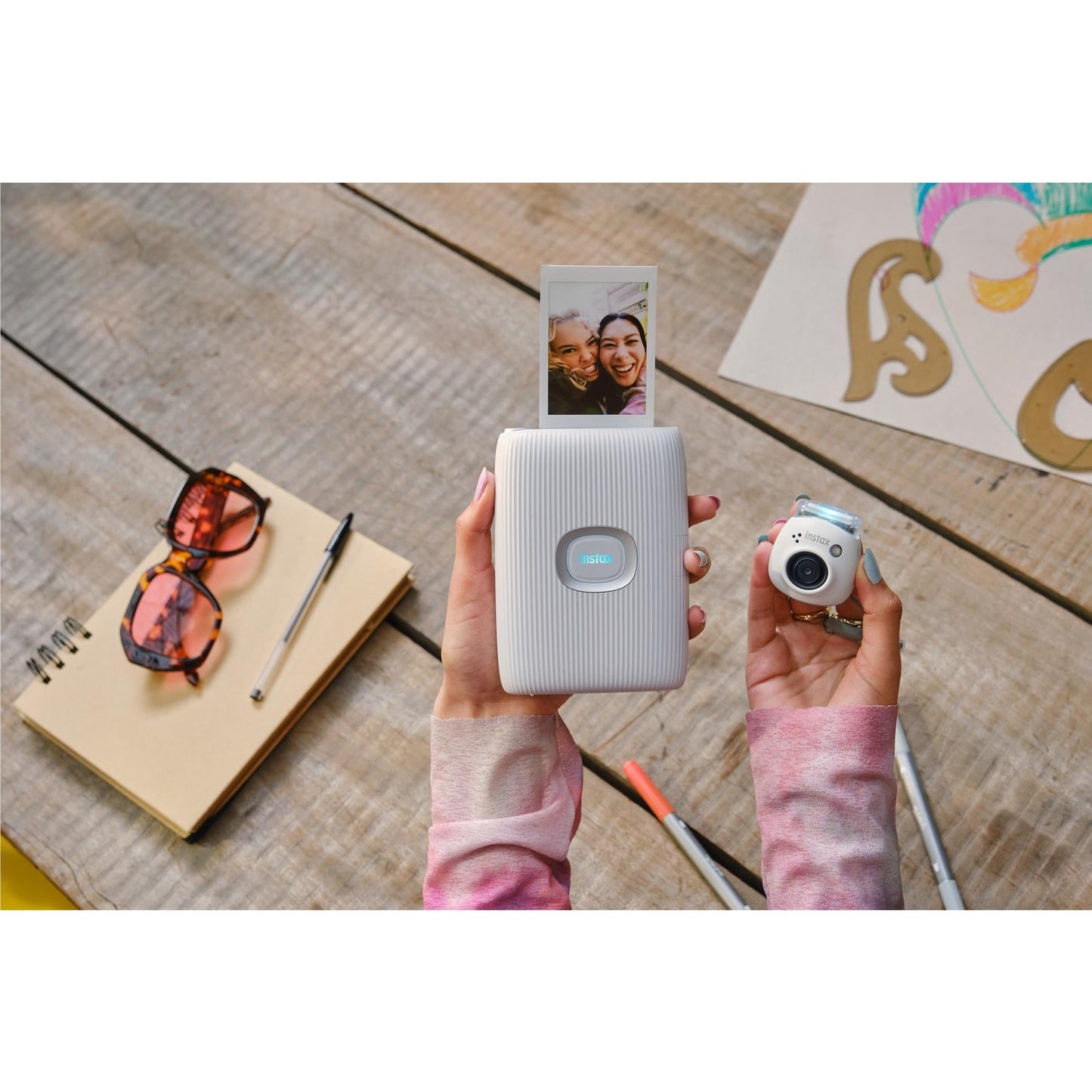 FujiFilm Instax Pal Digital Camera (Powder Pink)