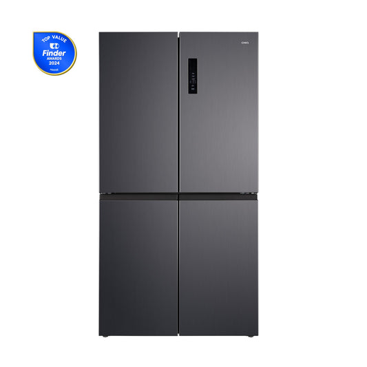 ChiQ CCD601NBS 601L Quad Door Fridge