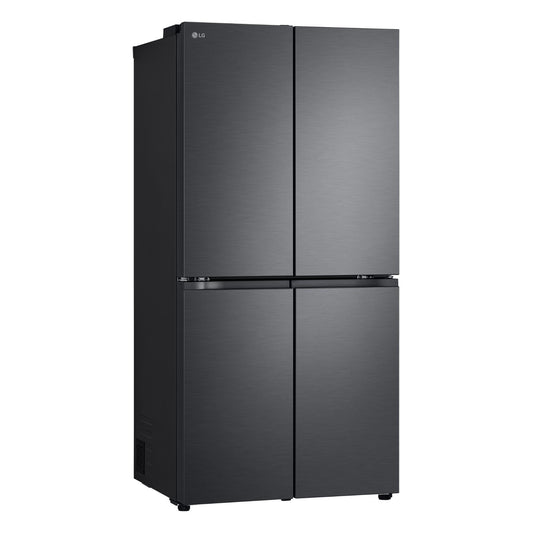 LG GF-B505MBL 530L Basic Slim French Door Fridge (Matte Black)