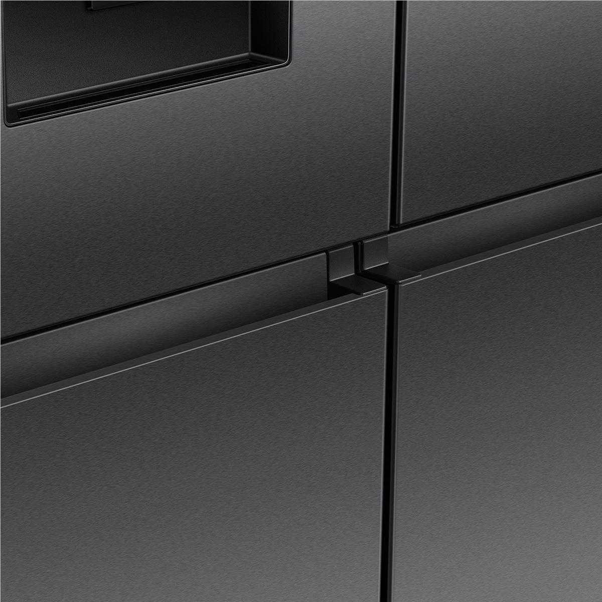 Hisense HRCD483TBW 483L French Door Fridge (Black Steel)
