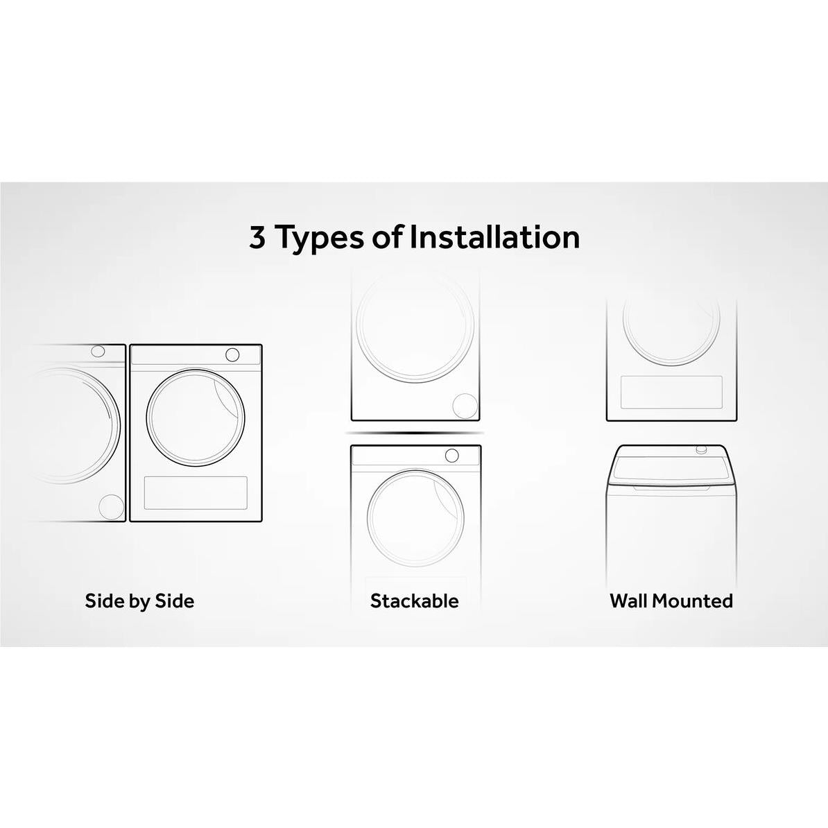 Haier HDV60AWW1 6kg Sensor Vented Dryer