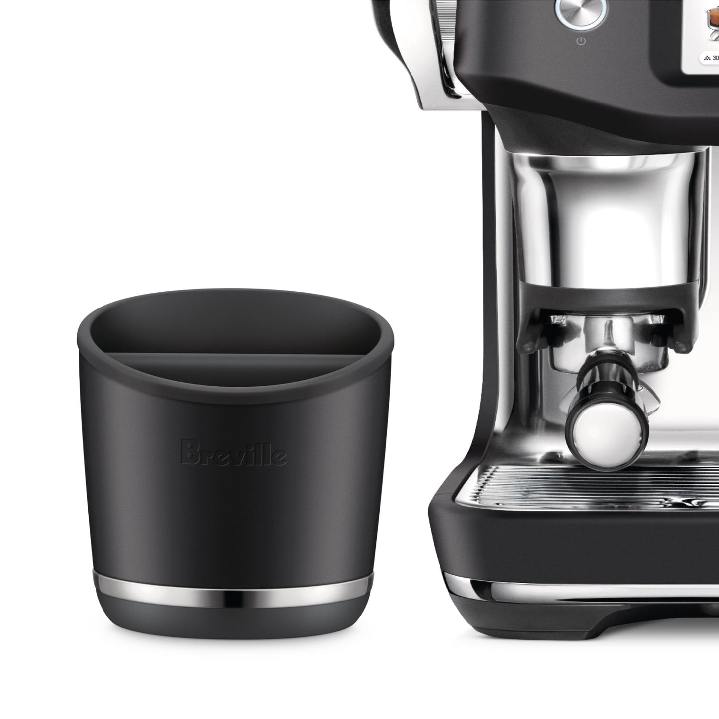 Breville the Knock Box 20 (Black Truffle)