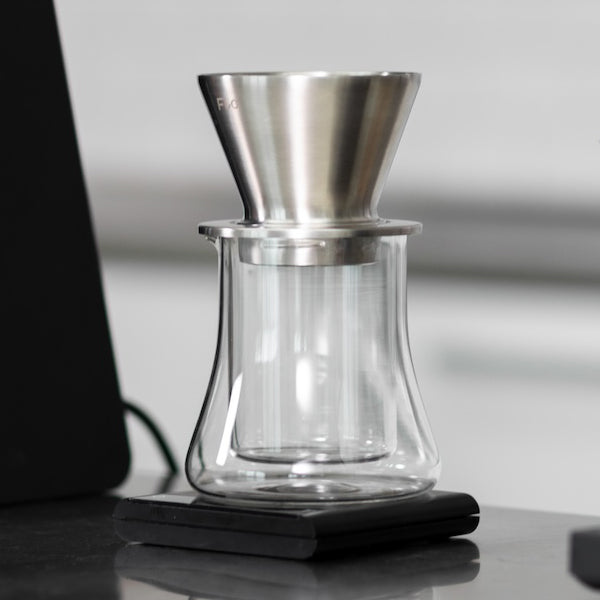 Varia FLO Dual Wall Glass Server