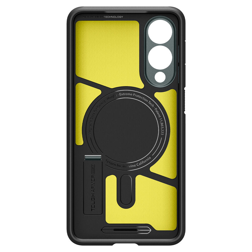 SPIGEN Tough Armor MagSafe Case for Galaxy S25 Edge (Abyss Green)