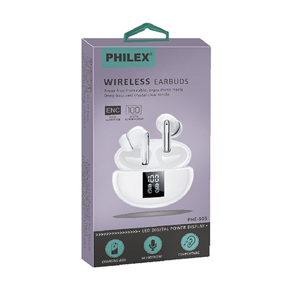 Sansai TWS Wireless Bluetooth Earbuds (White)