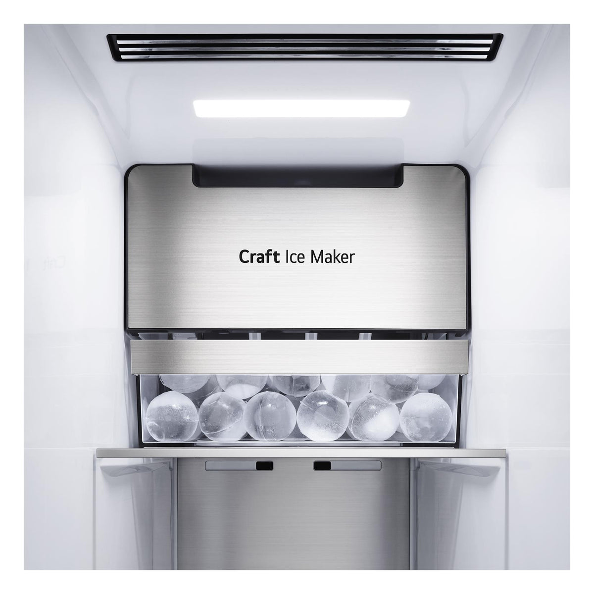 LG GS-V600MBLC 635L InstaView Side by Side Fridge (Matte Black)