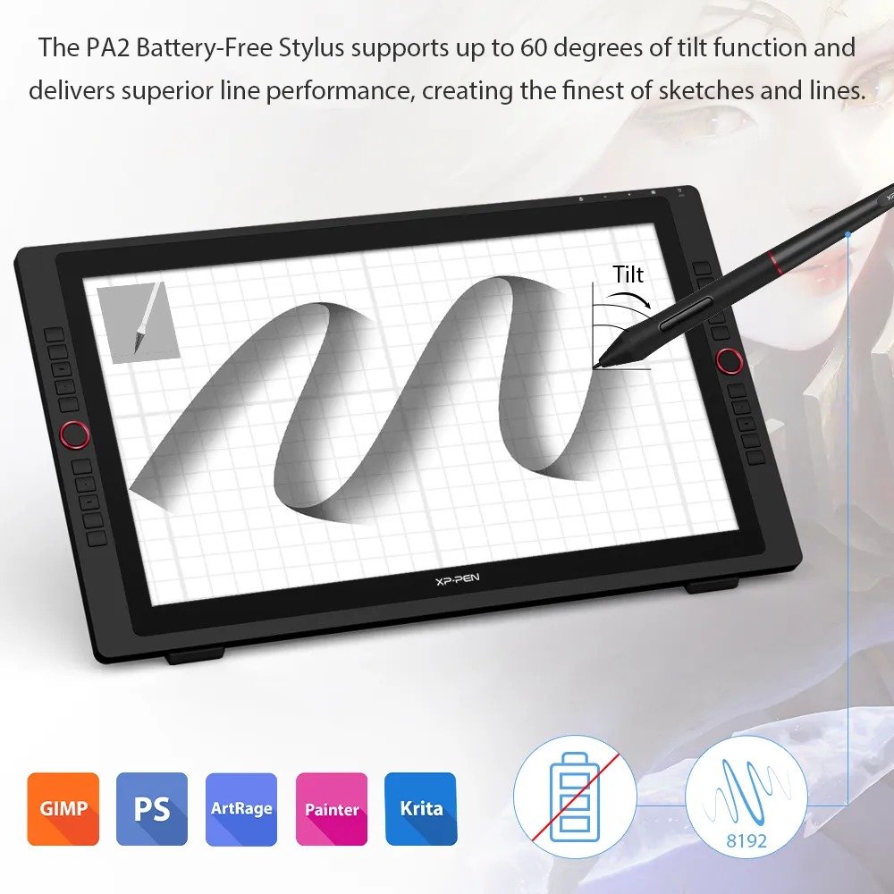 XPPen Artist 24 Pro 2.5K Pen Display