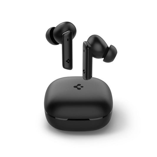 Spigen SPIGEN AUDIO Advanced Noise Cancellation Pro in-Ear Earbuds SA-TW P20 Earphone (Black)
