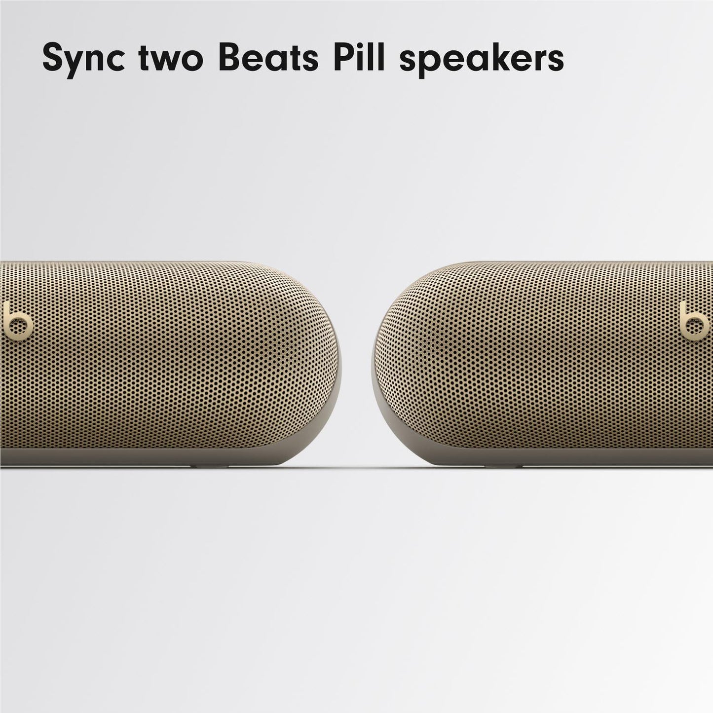 Beats Pill Wireless Bluetooth Speaker (Champagne Gold)