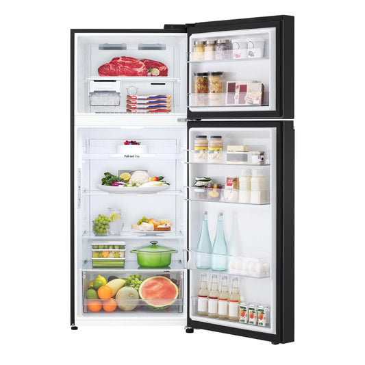 LG GT-5MB 375L Top Mount Fridge (Matte Black)