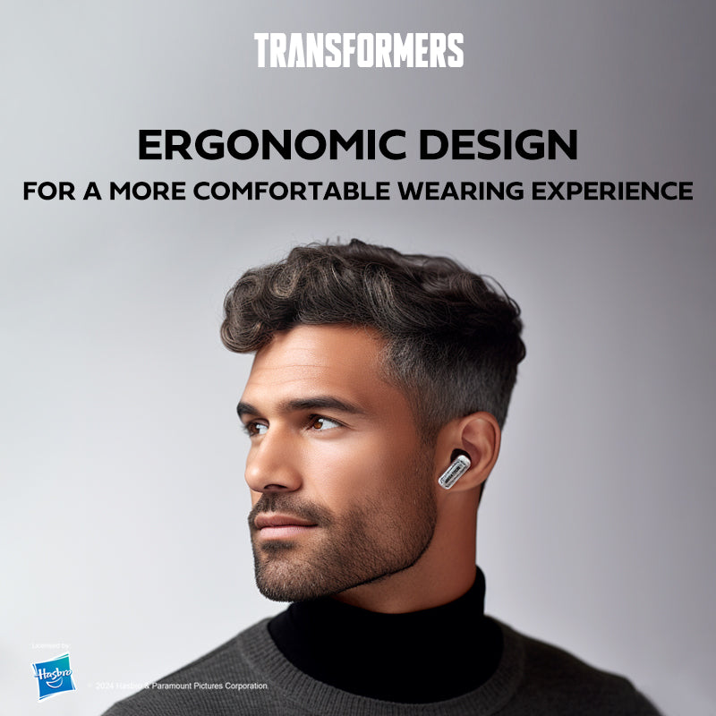 Transformers TF-T31 True Wireless Bluetooth 5.4 Earbuds (Yellow)