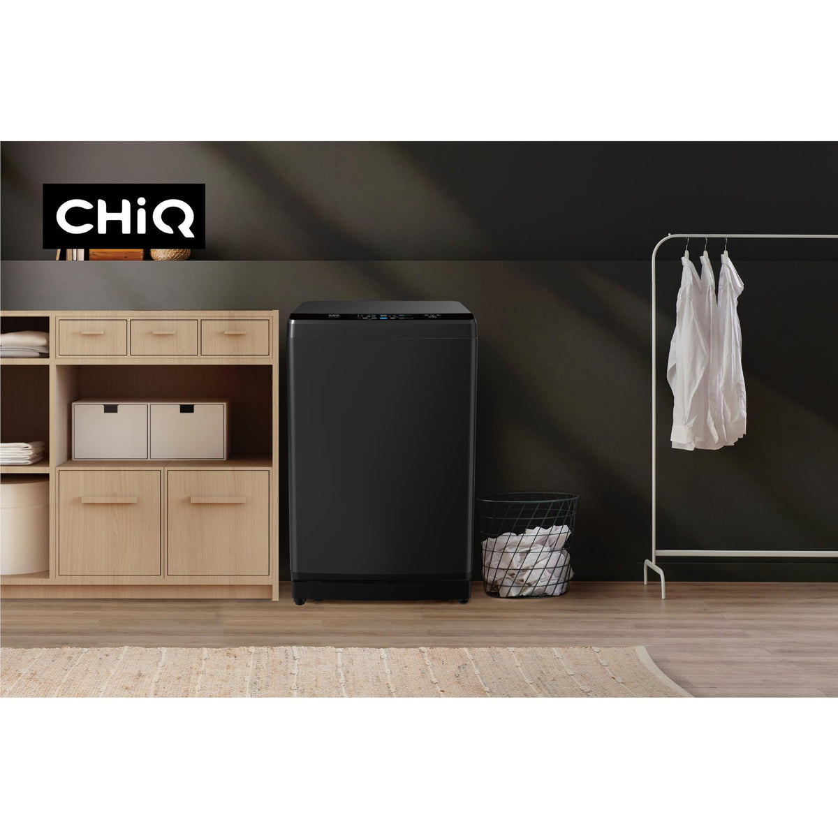 CHiQ WTL79FDB 8kg Top Load Washer (Black)