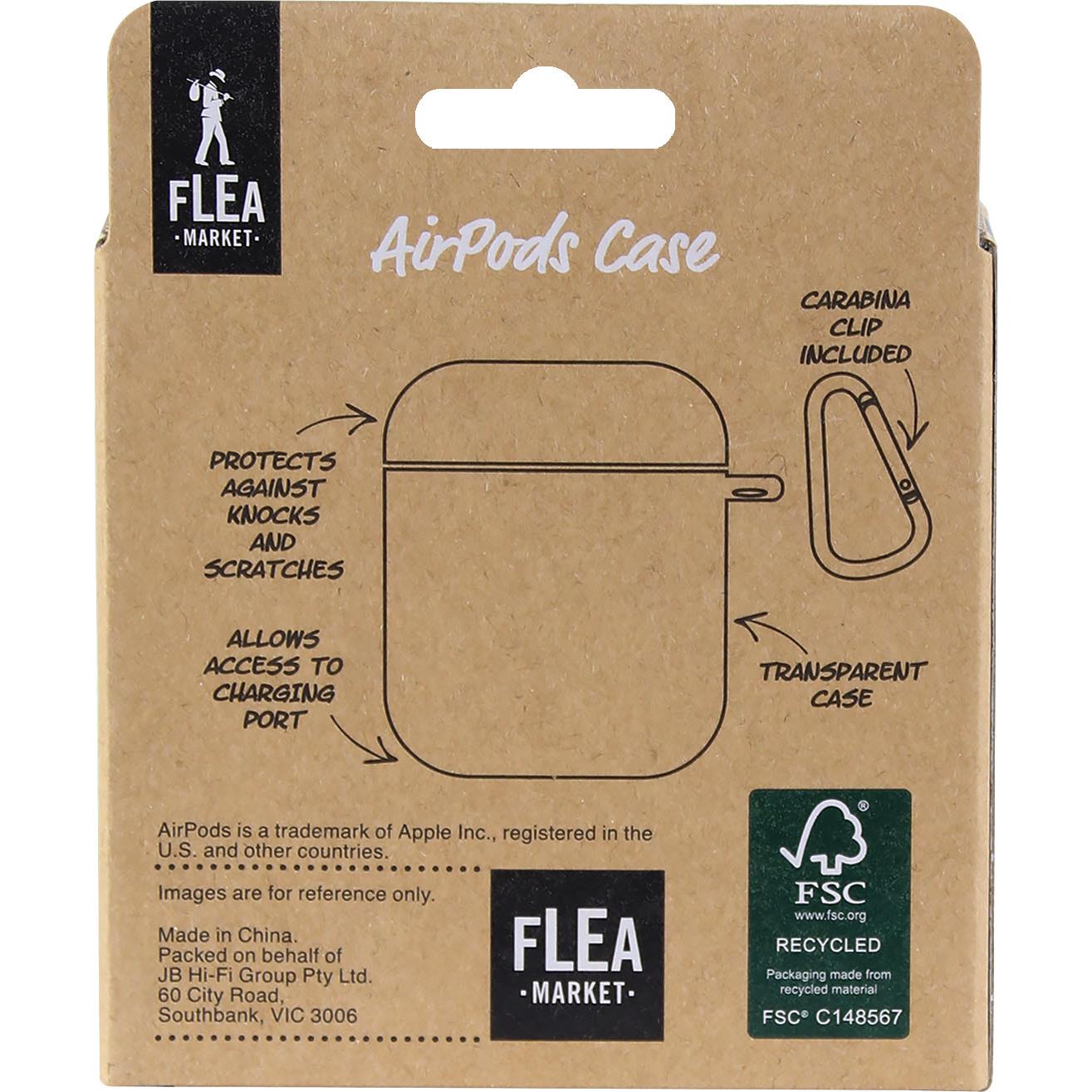 Flea Market Case for AirPods Gen 1 & 2 (Electric Blue)
