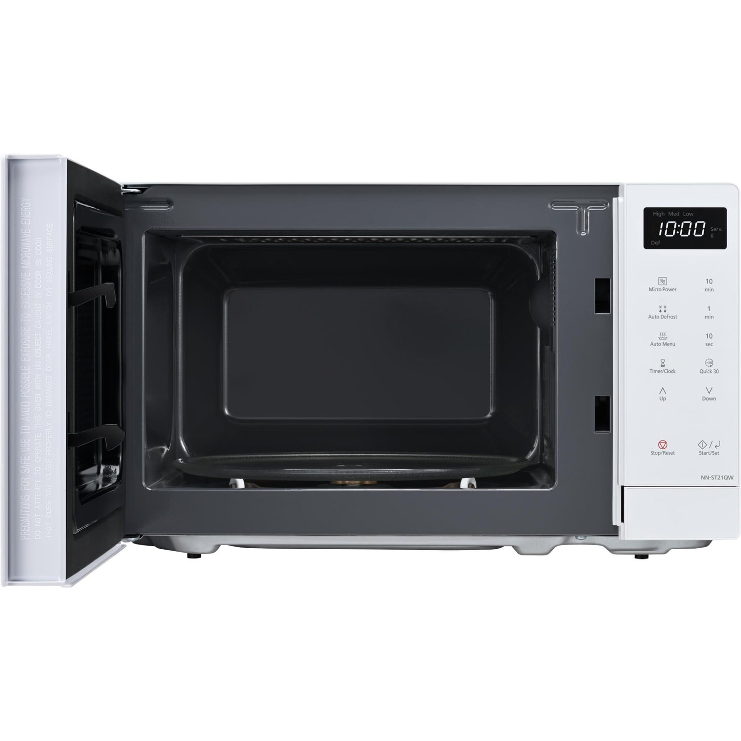 Panasonic 20L Compact Microwave Oven (White)