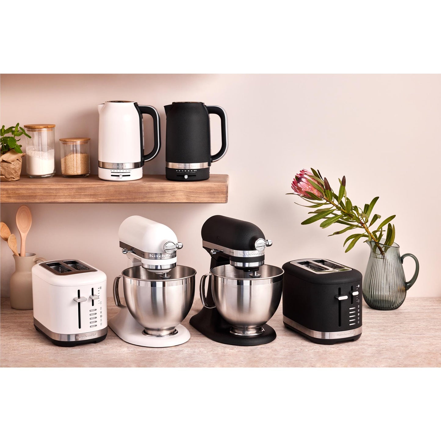 KitchenAid KSM195 4.7L Artisan Stand Mixer (Iron)