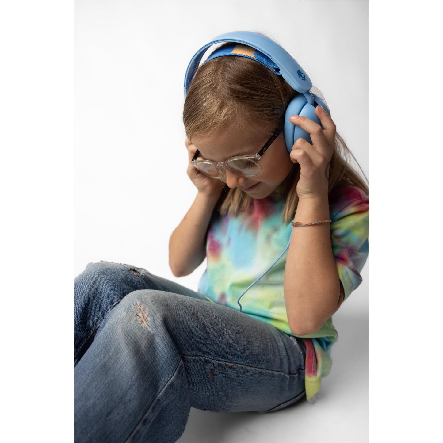 Skullcandy Grom Kids Wired Over-Ear Headphones (Surf Blue)