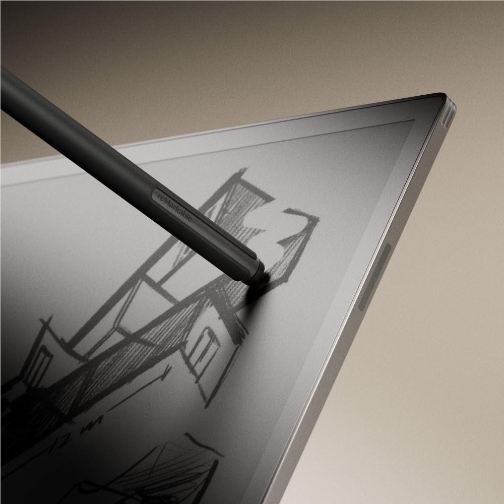 reMarkable Paper Pro with MarkerPlus and BookFolio Pro Leather (Black)