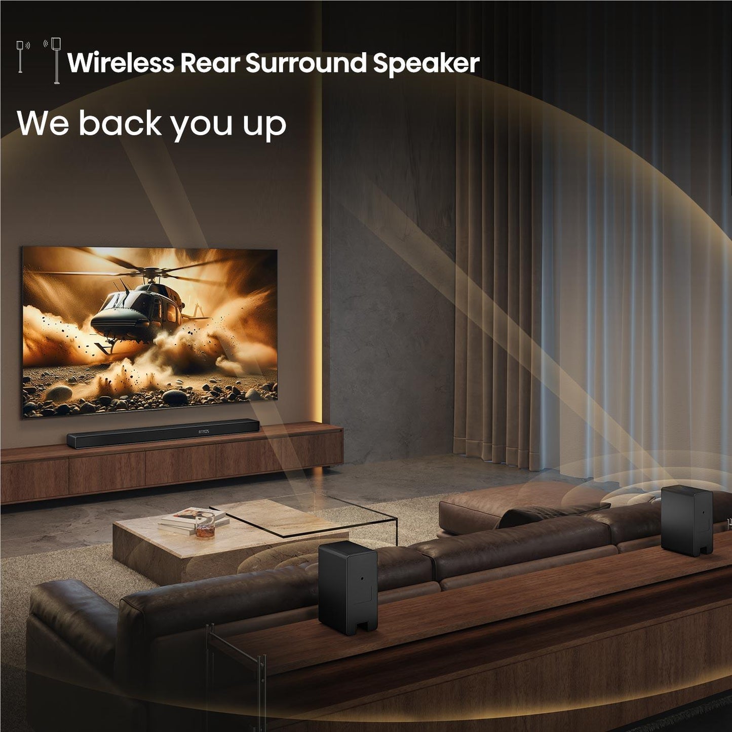Hisense AX5140Q 600W 5.1.4 Ch Soundbar with Dolby Atmos