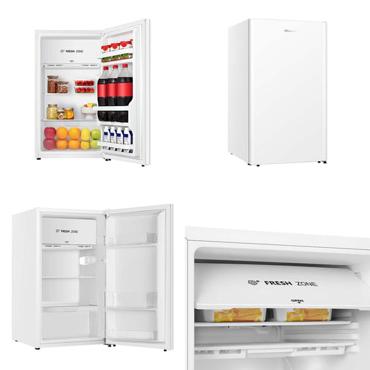 Hisense HRBF126 124L Bar Fridge (White)