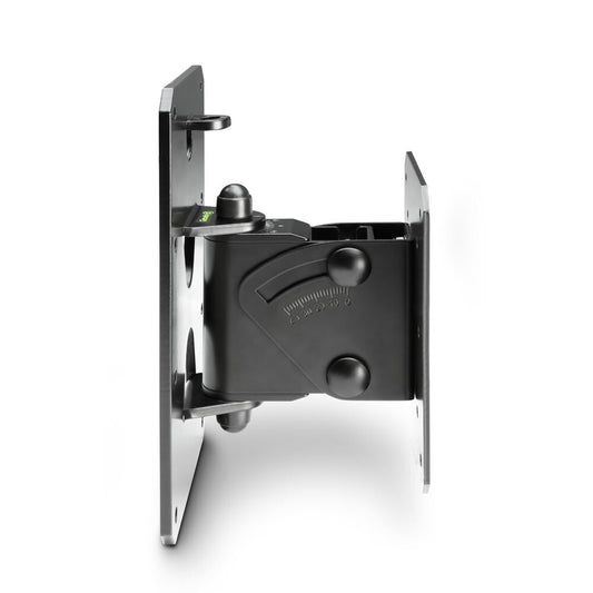 Gravity SPWMBS30B Tilt & Swivel Steel Wall Mount Holder For Speaker 30KG Black