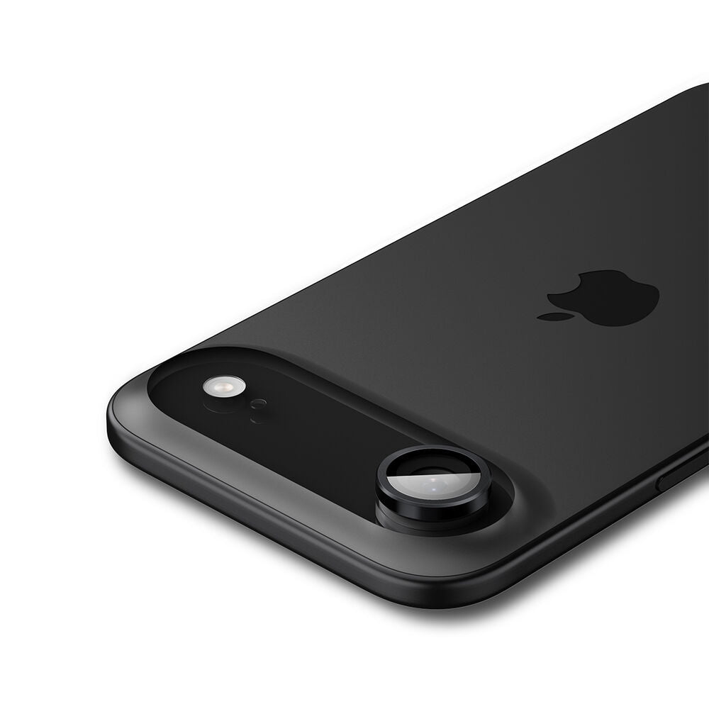 SPIGEN EZ Fit Optik Pro 2PCS Glass Camera Lens Protector for iPhone Air (Black)