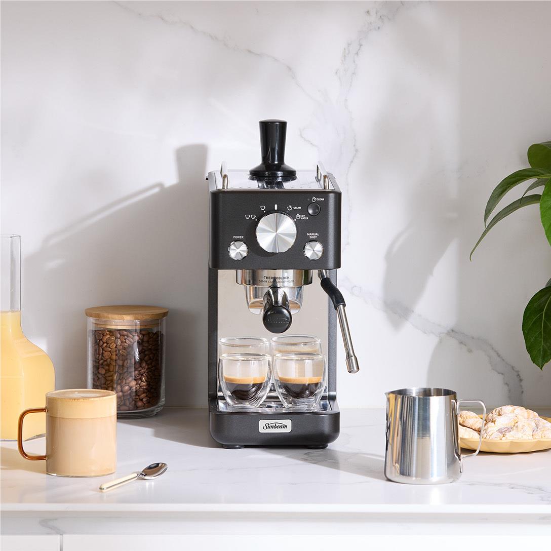 Sunbeam Origins Slimline Espresso Machine (Black)