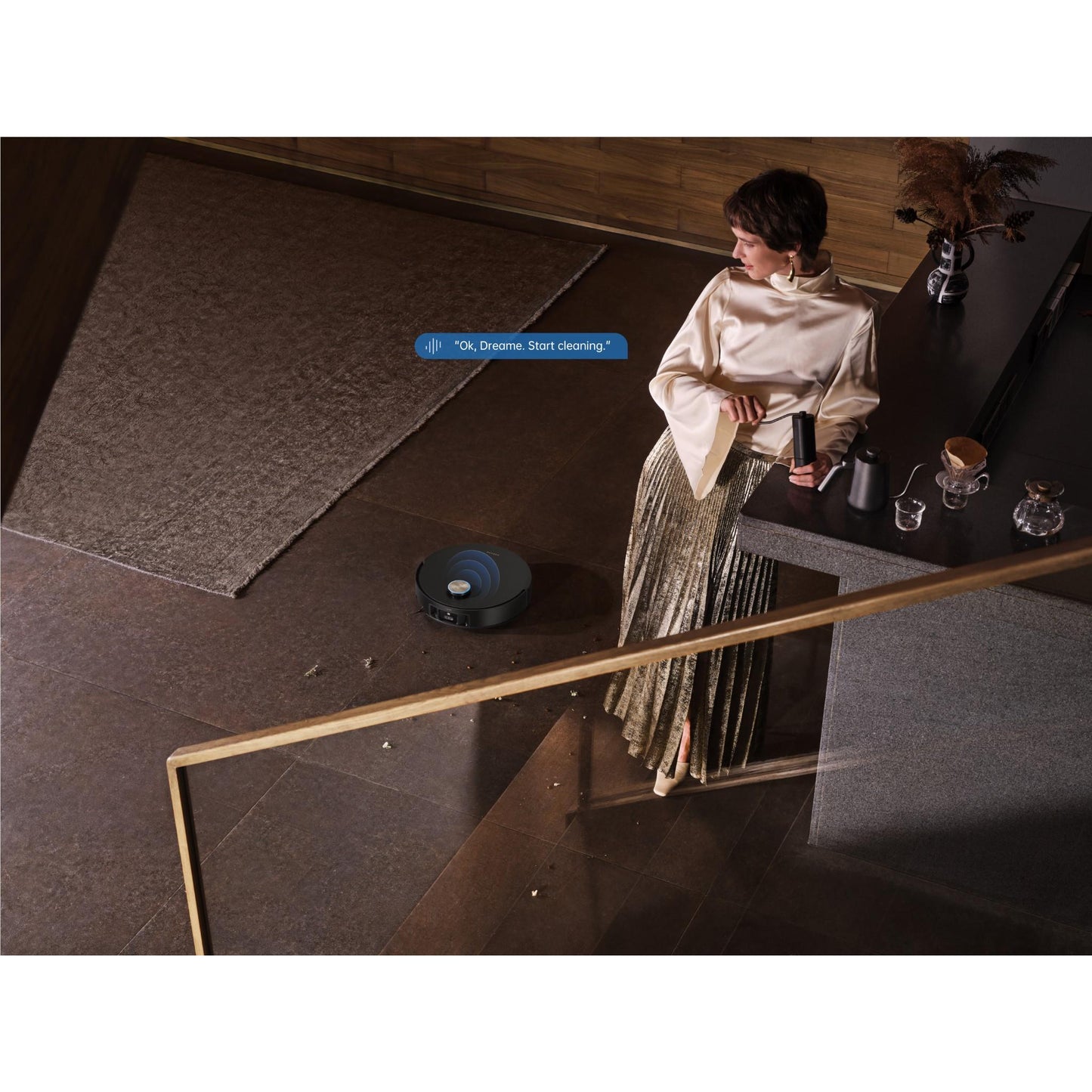 Dreame X50 Ultra Robot Vacuum with Auto Mop Cleaning and Self-Emptying Base Station