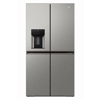 Haier HRF680YZS 601L 600 Series Quad Door Fridge (Satina)