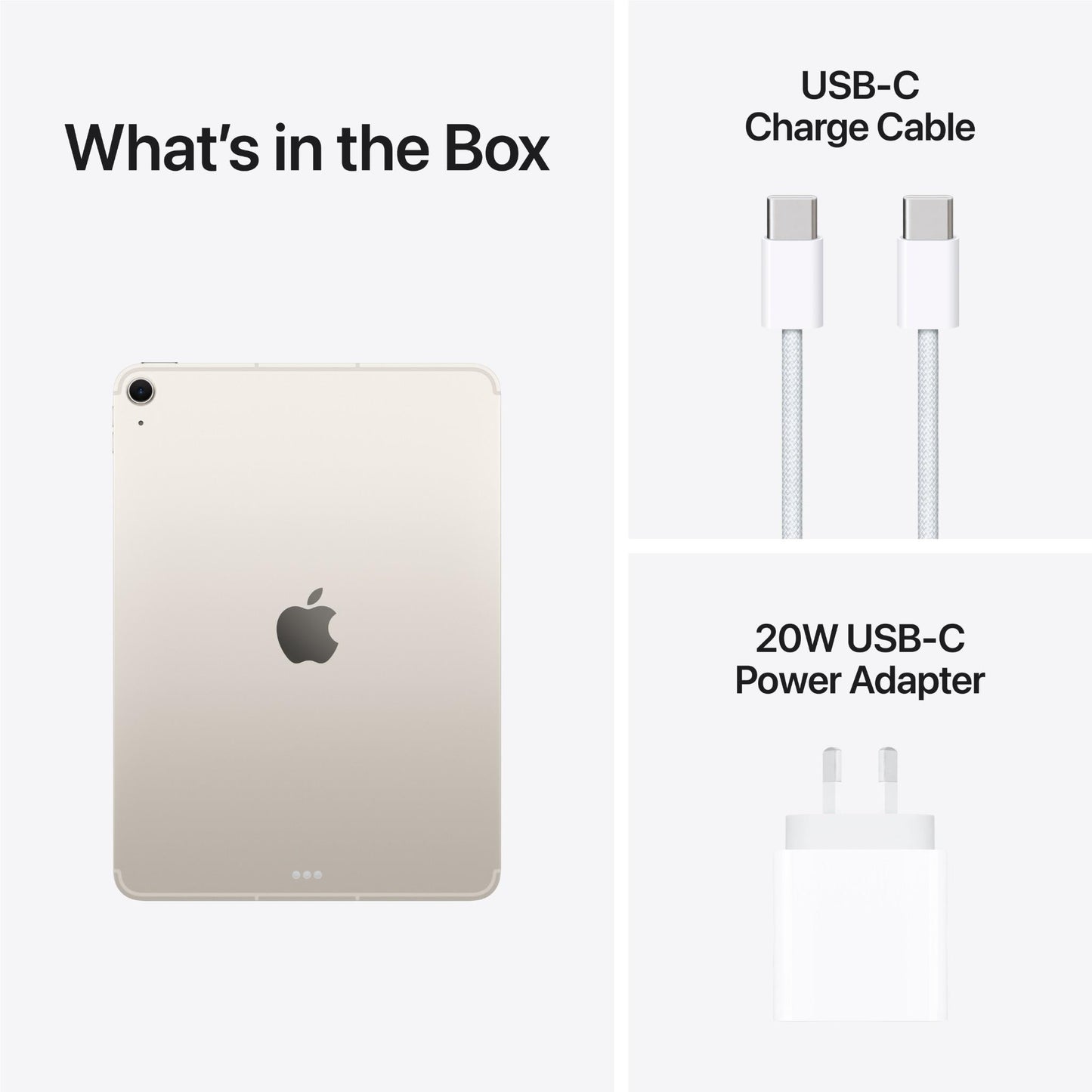Apple iPad Air 11-inch M4 256GB Wi-Fi + Cellular (Starlight)