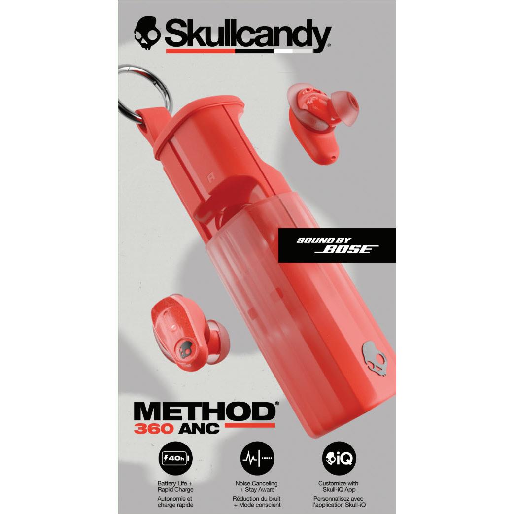 Skullcandy Method 360 ANC Sound by Bose Wireless Earbuds (Plasma)