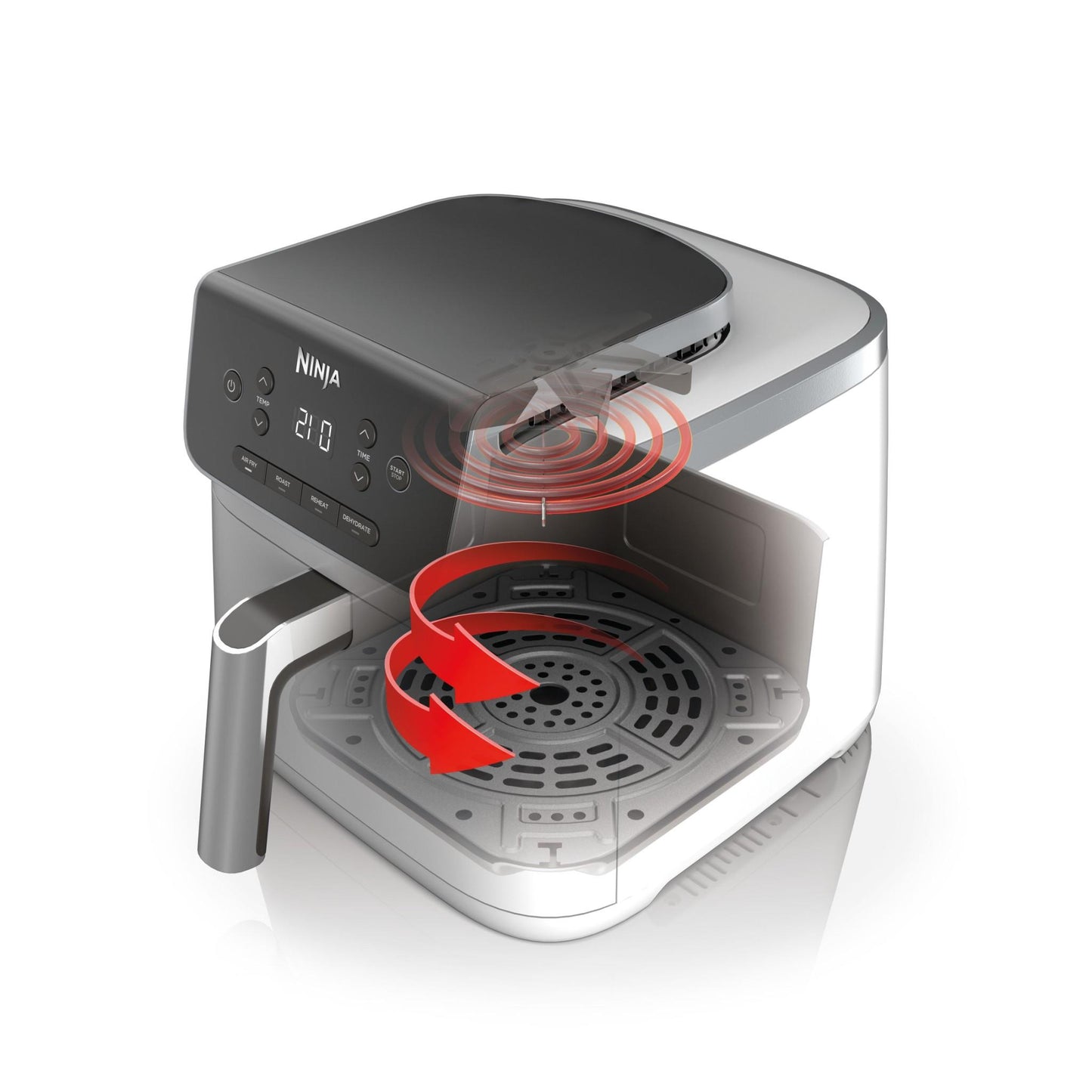 Ninja AF141 4.7L Air Fryer Pro (White)