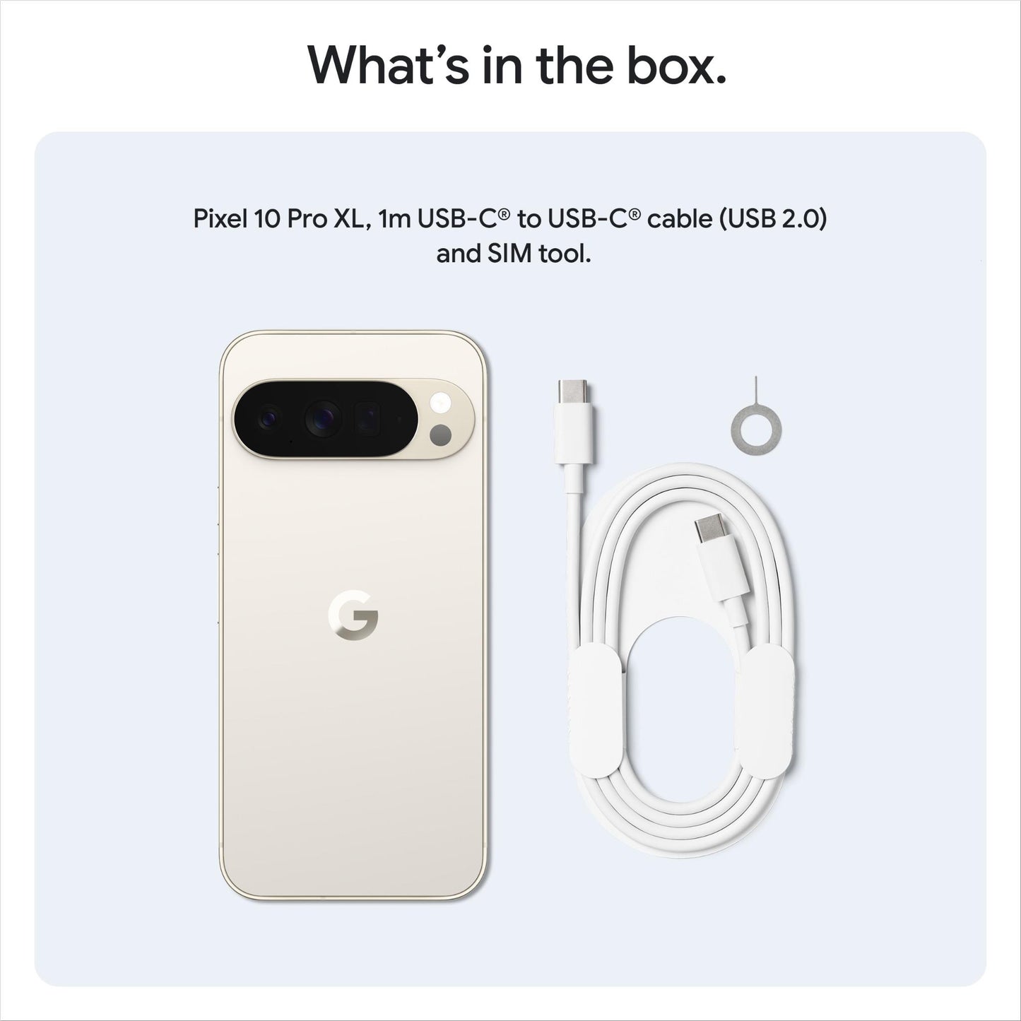 Google Pixel 10 Pro XL 5G 256GB (Porcelain)