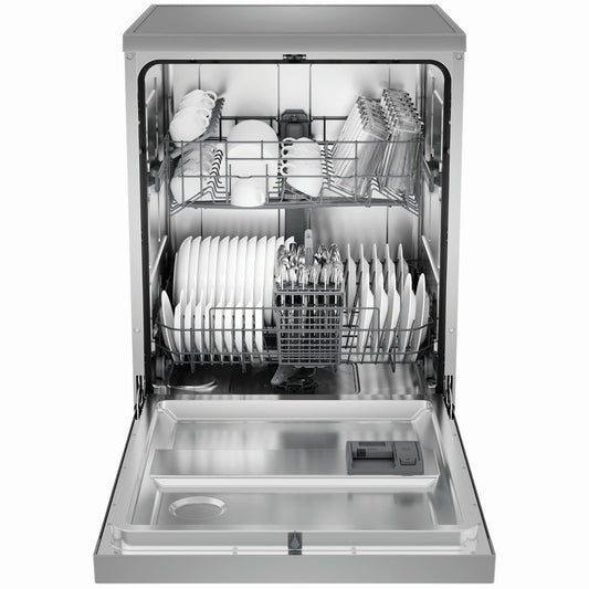 Haier HDW13F0S1 300 Series 13 Place Setting Freestanding Dishwasher (Stainless Steel)