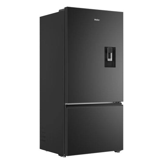 Haier HRF510BHC 600 Series 514L Bottom Mount Fridge (Black)