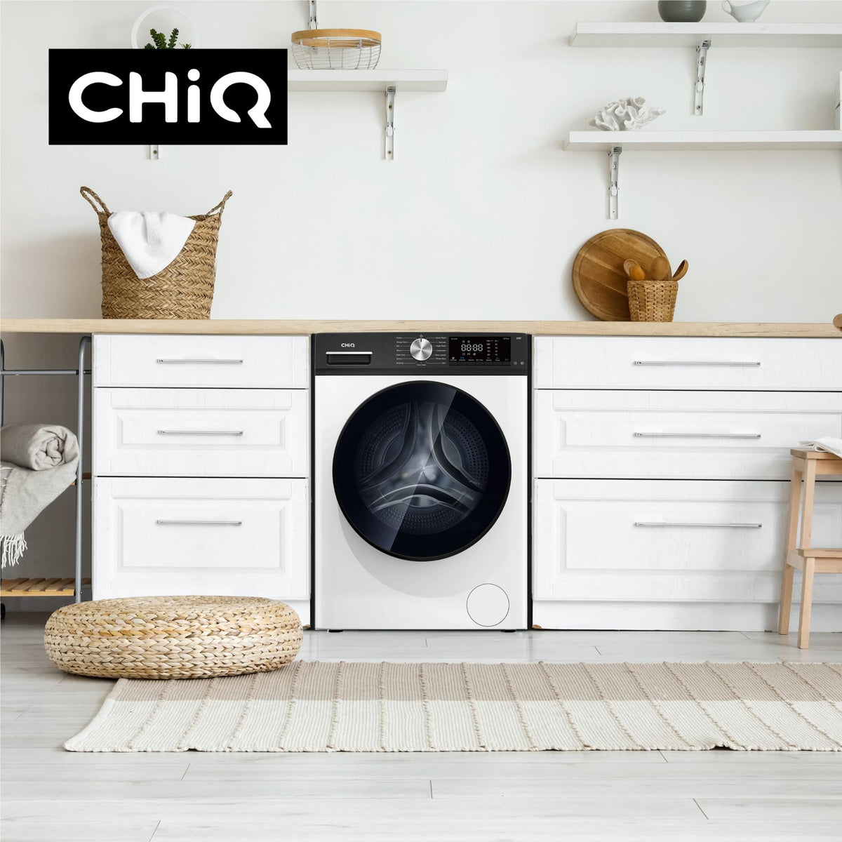 CHiQ WFL85SW1 8.5kg Front Load Washer