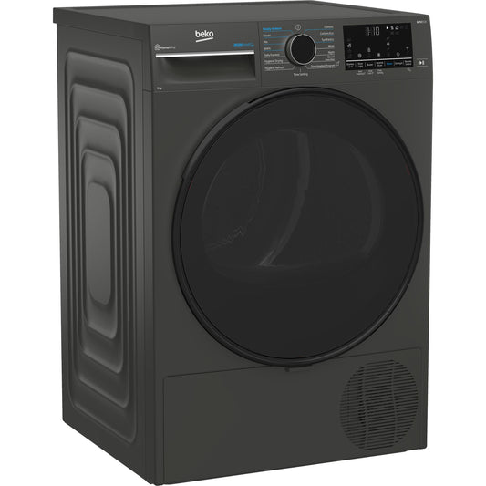 Beko 9kg Heat Pump Tumble Dryer with Steam (Graphite)