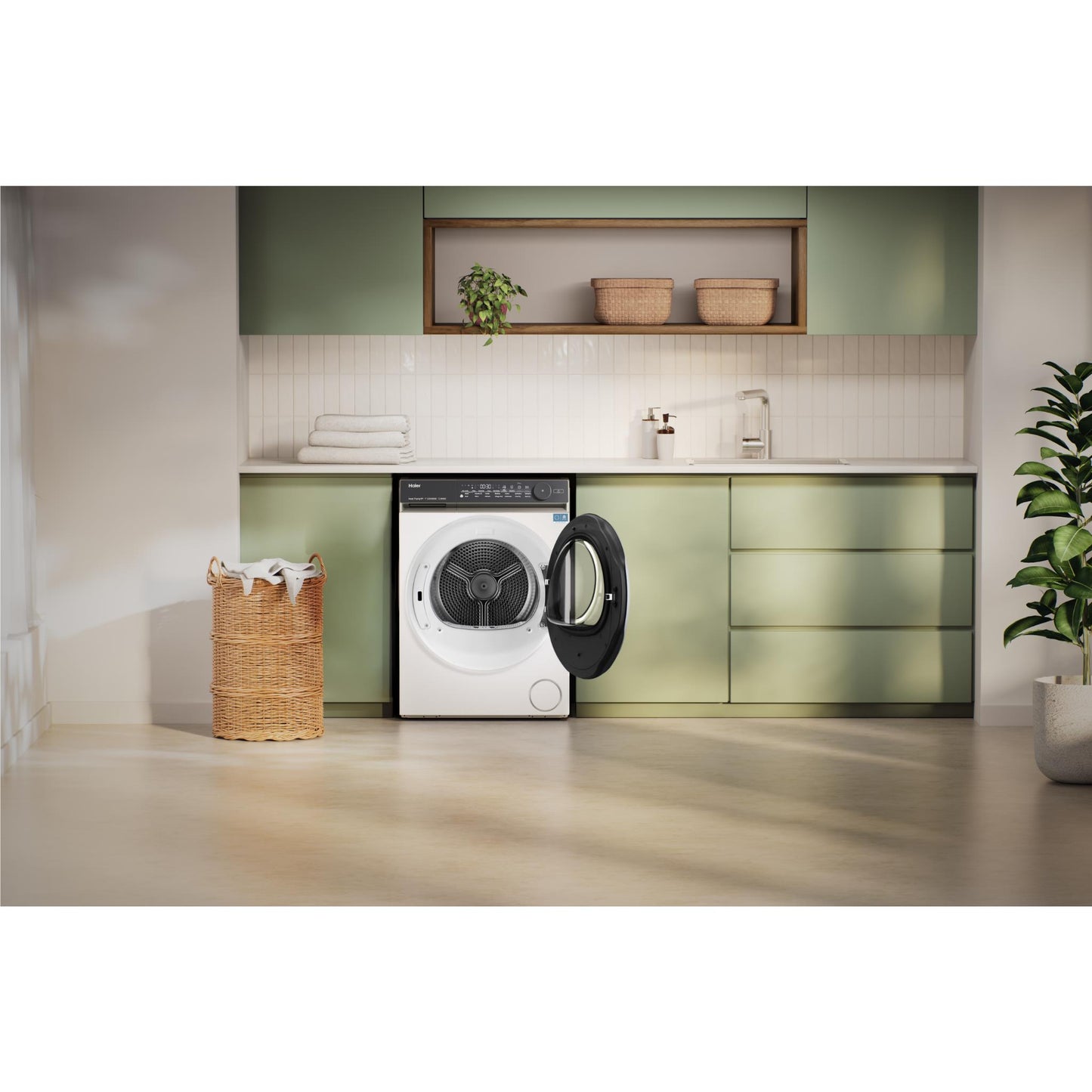 Haier HDHP90NW1 9kg 500 Series Heat Pump Dryer (White)