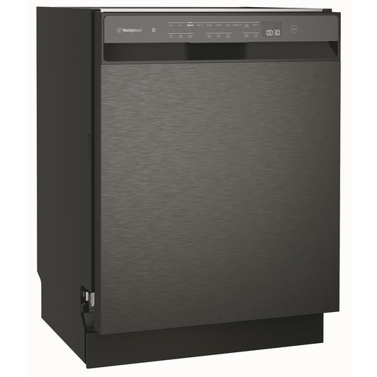 Westinghouse WSF6608KXC 15-Place Setting Freestanding Dishwasher (Black)
